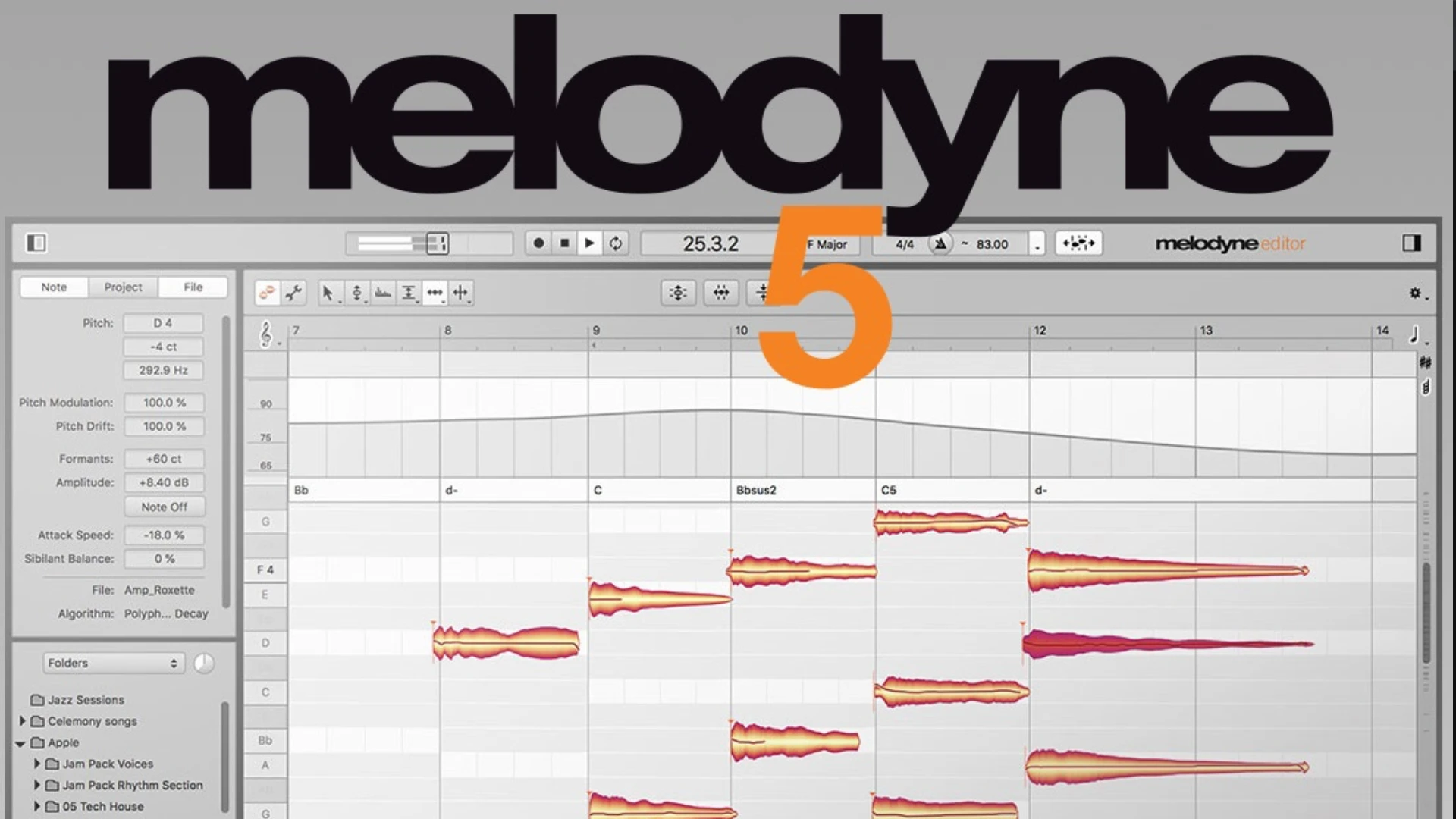 Celemony Melodyne 5 Studio screenshot 1